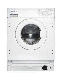 Whirlpool Awoa7123 Built-In 7Kg Load, 1200 Spin Washing Machine - White